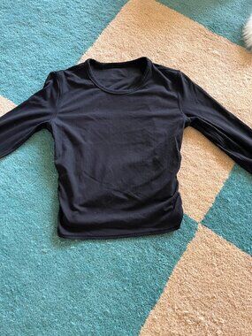Lululemon All It Takes Back-Twist Ribbed Long-Sleeve Shirt